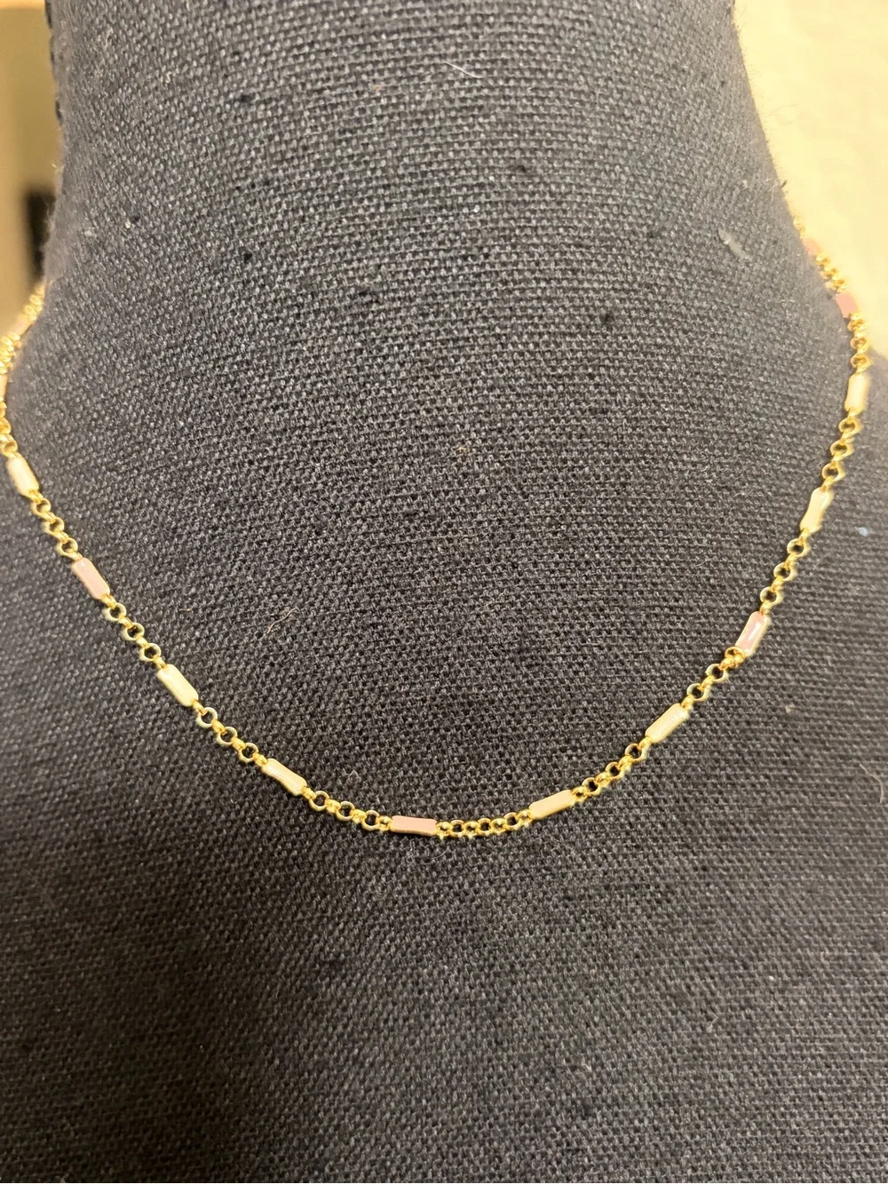 Gorjana Gold Station Link Necklace - Picture 4 of 6